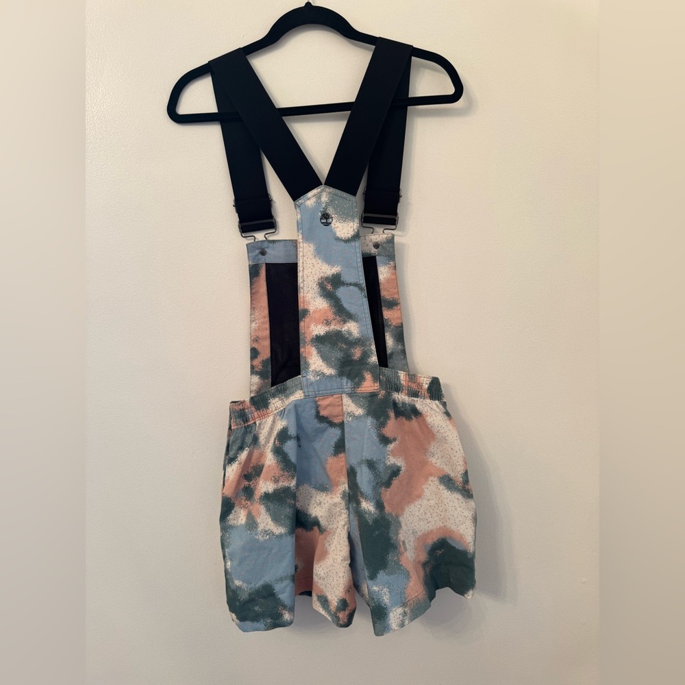 Timberland Multicolor Patterned Overalls NWT - image 2